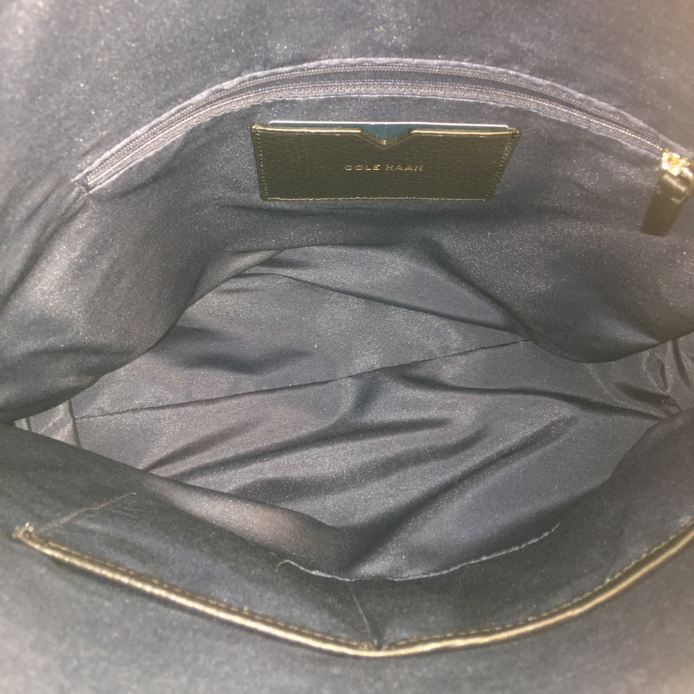Cole Haan Black Leather Hobo - Picture 5 of 8